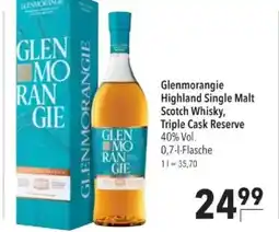 Citti GLENMORANGIE Highland single malt scotch whisky, triple cask reserve tilbud