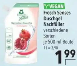 Citti Frosch senses duschgel nachfüller tilbud