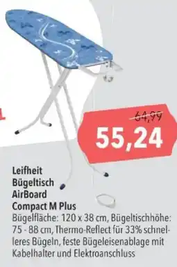 Citti Leifheit bügeltisch airboard compact m plus tilbud