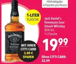 Citti JACK DANIEL'S Tennessee sour smash whiskey tilbud