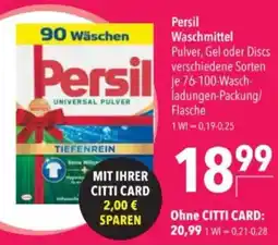 Citti PERSIL Waschmittel tilbud