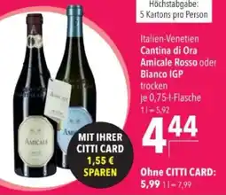 Citti Cantina di ora amicale rosso oder bianco igp tilbud