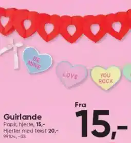 BigDollar Guirlande tilbud