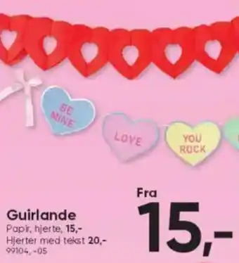 BigDollar Guirlande tilbud