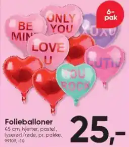 BigDollar Folieballoner tilbud