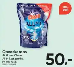 BigDollar AT HOME CLEAN Opvasketabs tilbud