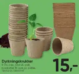 BigDollar Dyrkningskrukker tilbud