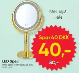 BigDollar Led spejl tilbud