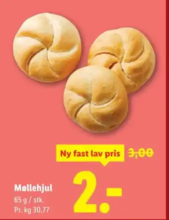 Lidl Møllehjul tilbud