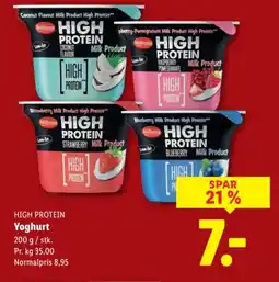 Lidl HIGH PROTEIN Yoghurt tilbud
