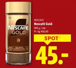 Lidl Nescafé Gold tilbud