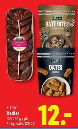 Lidl ALESTO Dadler tilbud