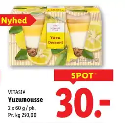 Lidl VITASIA Yuzumousse tilbud