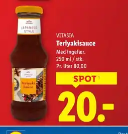 Lidl VITASIA Teriyakisauce tilbud