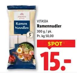 Lidl VITASIA Ramennudler tilbud