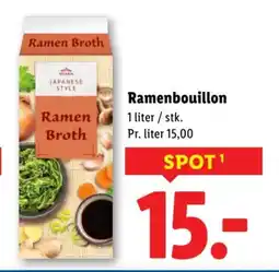 Lidl Ramenbouillon tilbud