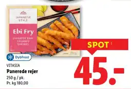 Lidl VITASIA Panerede rejer tilbud