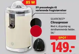 Lidl SILVERCREST® Citruspresser tilbud