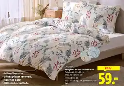 Lidl LIVARNOⓇ Sengesæt af mikrofibersatin tilbud