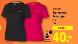 Lidl CRIVITⓇ Kortærmet løbetrøje tilbud