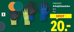 Lidl PARKSIDE® Arbejdshandsker tilbud