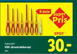 Lidl PARKSIDE® VDE-skruetrækkersæt tilbud