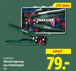 Lidl PARKSIDE® Afisoleringstang- og crimptangsæt tilbud