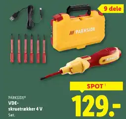 Lidl PARKSIDE® VDE- skruetrækker 4 V tilbud