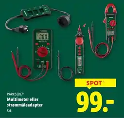 Lidl PARKSIDE® Multimeter eller strømmåleadapter tilbud