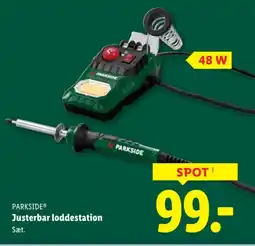 Lidl PARKSIDE® Justerbar loddestation tilbud