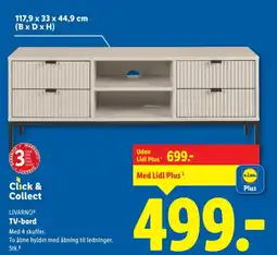 Lidl LIVARNOⓇ TV-bord tilbud