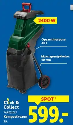 Lidl PARKSIDE® Kompostkværn tilbud