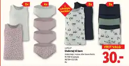 Lidl LUPILUⓇ Undertøj til børn tilbud
