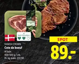 Lidl DANISH CROWN Cote de boeuf tilbud