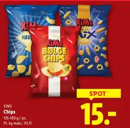 Lidl KIMS Chips tilbud