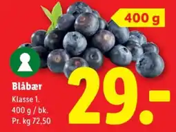 Lidl Blåbær tilbud
