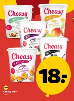 Netto Cheasy skyr tilbud
