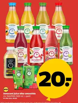 Netto Innocent juice eller smoothie tilbud