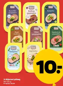 Netto 3-Stjernet pålæg tilbud