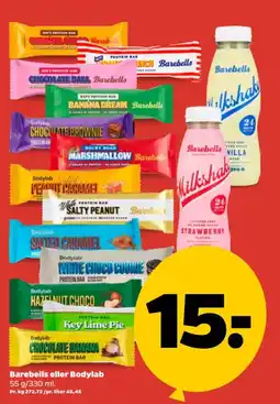 Netto Barebells eller Bodylab tilbud