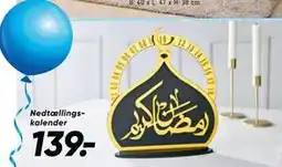 Bilka Nedtællings kalender tilbud