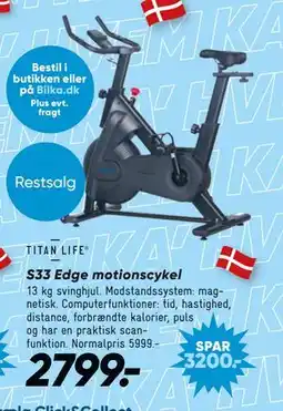 Bilka S33 Edge motionscykel tilbud