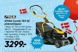 Bilka STIGA Combi 753 SE plæneklipper tilbud