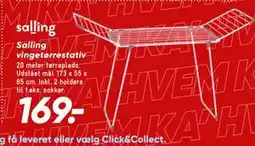 Bilka Salling vingetørrestativ tilbud