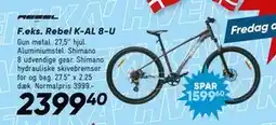 Bilka Rebel K-AL 8-U tilbud