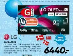 Bilka LG OLED42C54 tilbud