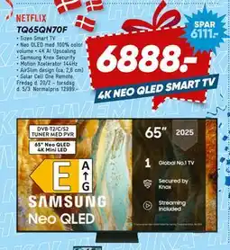 Bilka SAMSUNG aTQ65QN70F tilbud