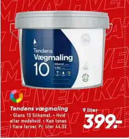 Bilka Tendens vægmaling tilbud