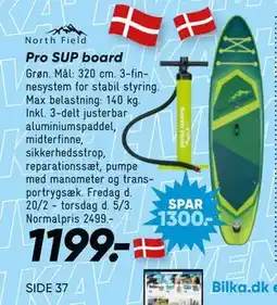Bilka Pro SUP board tilbud