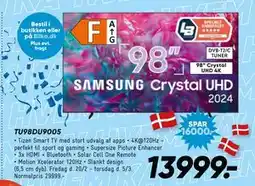 Bilka SAMSUNG TU98DU9005 tilbud
